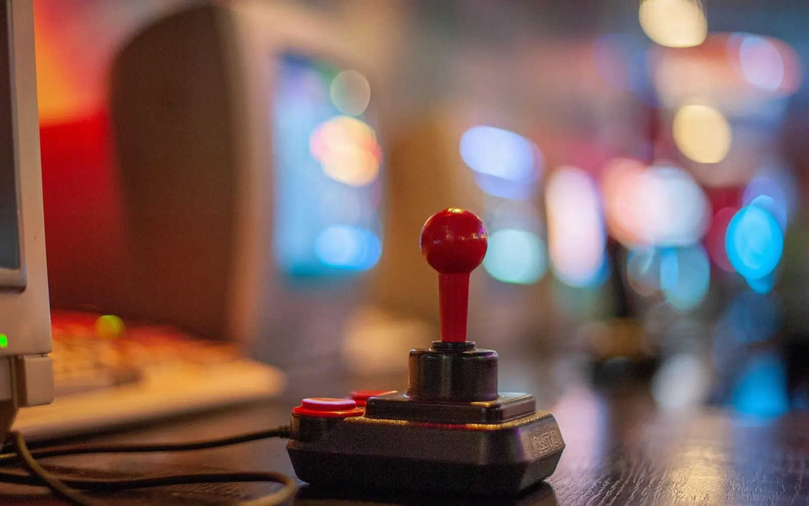 Joystick, game controller and buttons